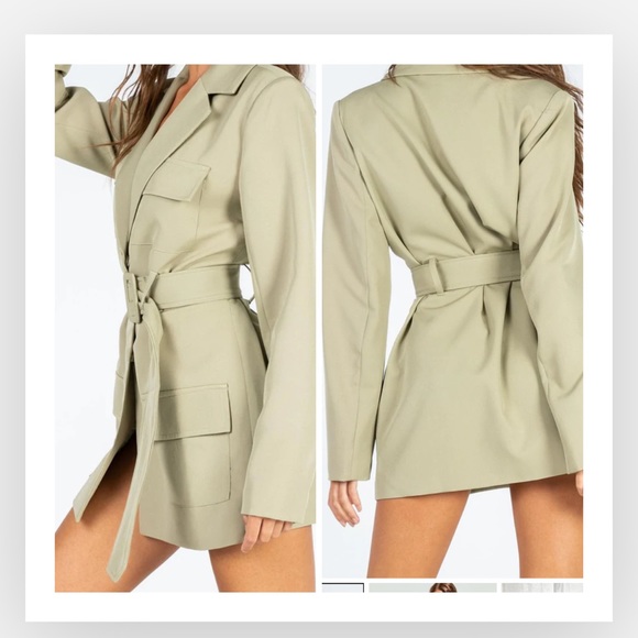 Lioness Dresses Steinway Mini Dress Green Sz Xl Poshmark